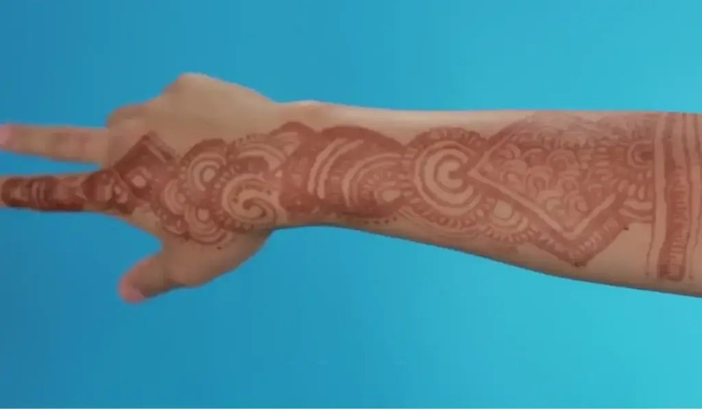 henna tattoo design 